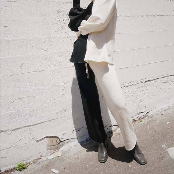 Selva Negra Sabi Two Tone Sweatpants, 100% Cotton, Size XS - Picture 1 of 4